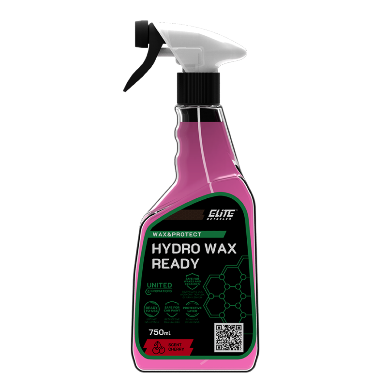 Hydro Wax Ready 750ml - Προηγμένο Συνθετικό Κερί για Άμεση Υδροφοβική Προστασία και Έντονη Λάμψη