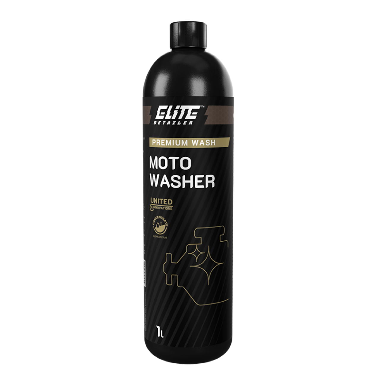 Moto Washer 1L - Αλκαλικό Καθαριστικό Συμπύκνωμα για Κινητήρες