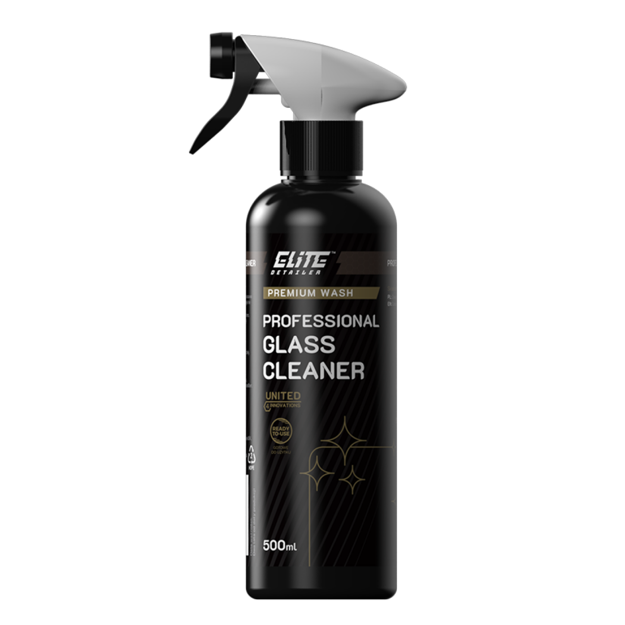 Professional Glass Cleaner 500ml - Καθαριστικό Τζαμιών Χωρίς Ίχνη, Ιδανικό για Όλες τις Επιφάνειες Γυαλιού 