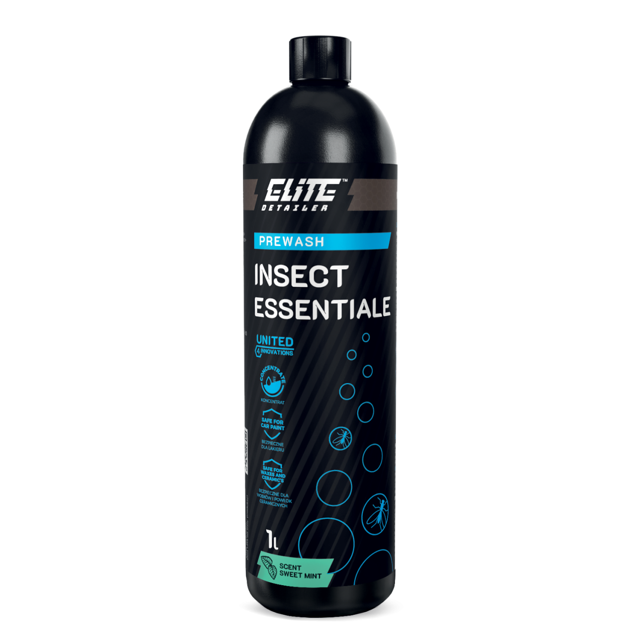 Insect Essentiale 1L - Καθαριστικό Εντόμων Υψηλής Αποτελεσματικότητας για Αυτοκίνητα