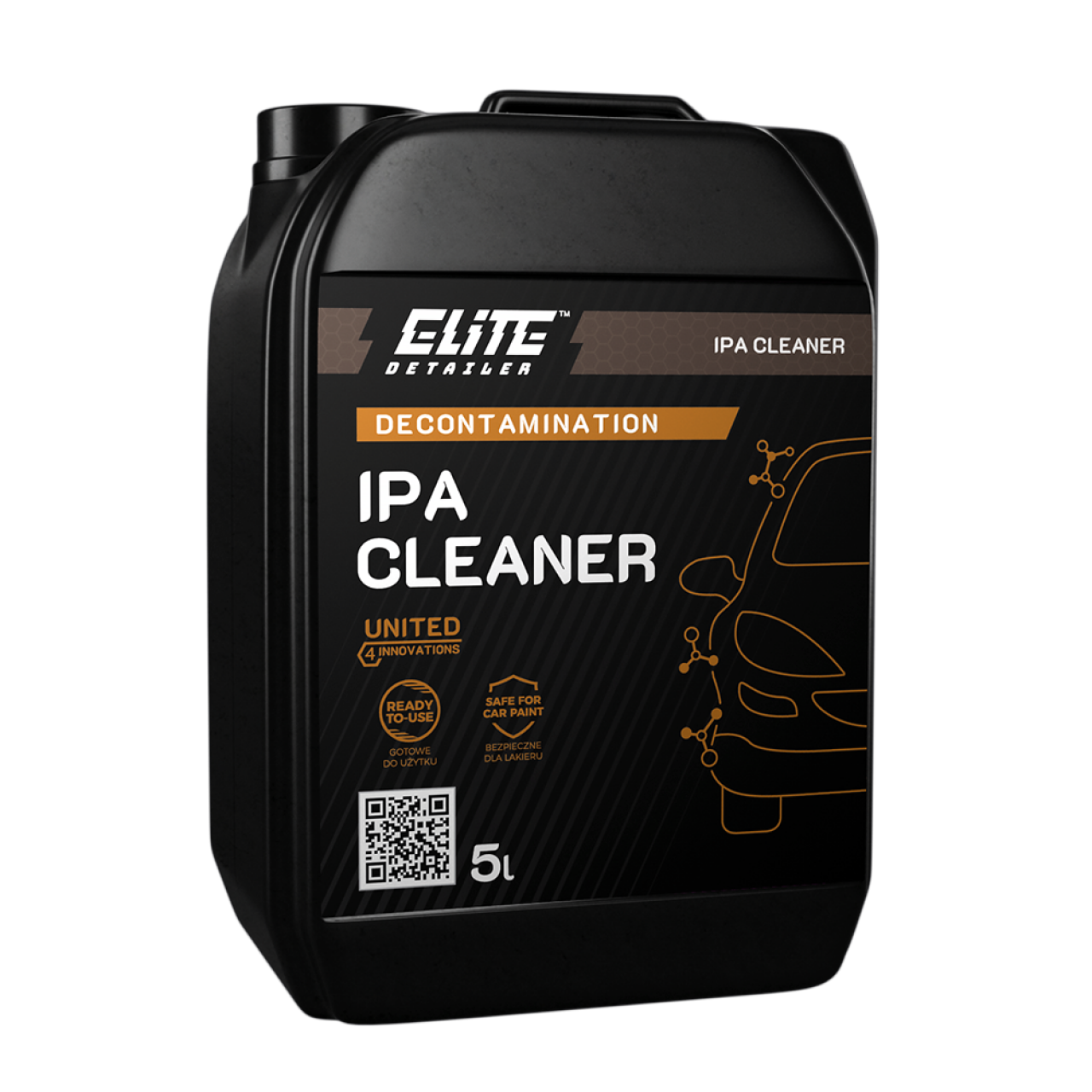 IPA Cleaner 5L - Υψηλής Καθαριότητας Ισοπροπυλική Αλκοόλη για Απολίπανση και Καθαρισμό Χρώματος Αυτοκινήτου