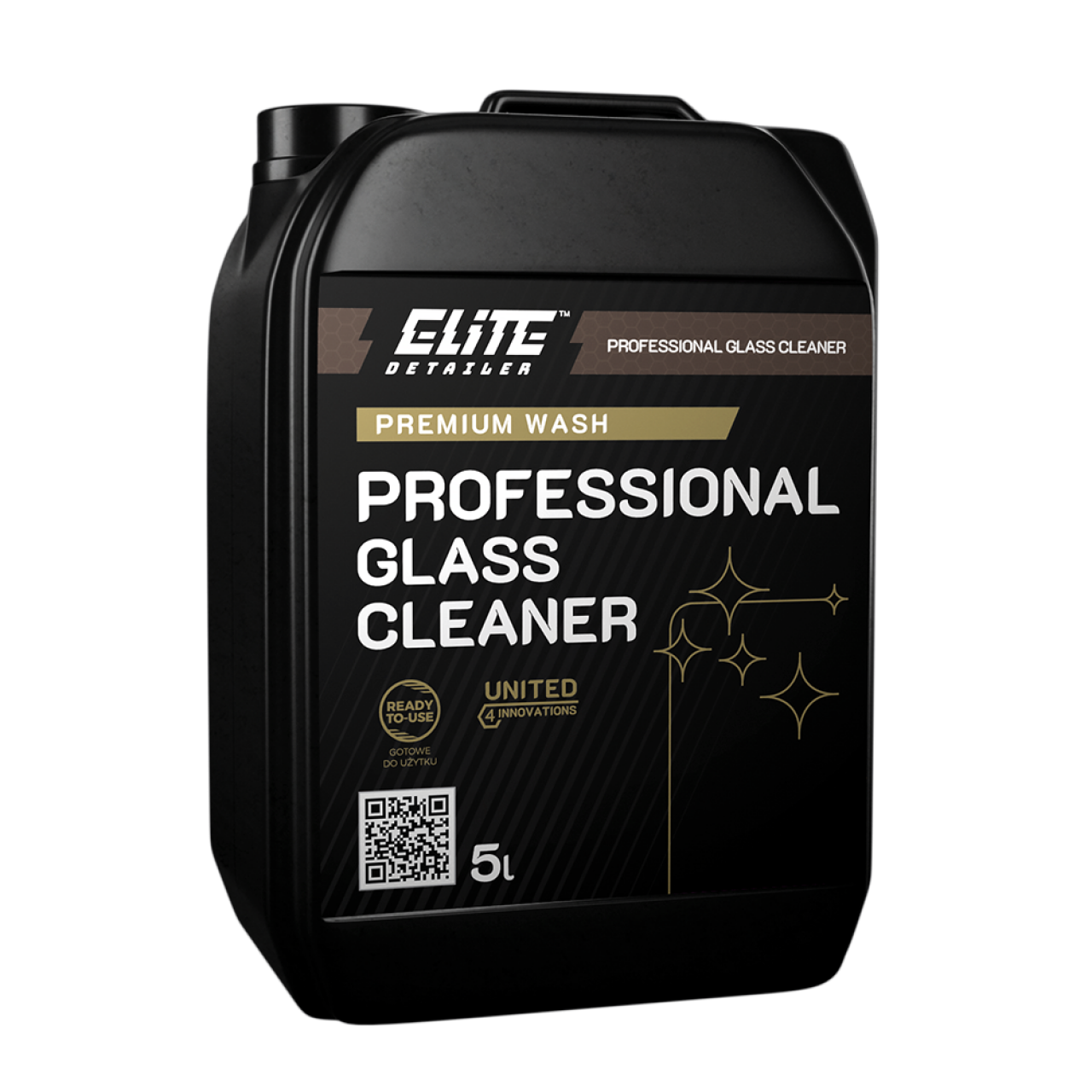 Proffesional Glass Cleaner 5L είναι ένα επαγγελματικό προϊόν καθαρισμού για τζάμια, σχεδιασμένο για να παρέχει άριστα αποτελέσματα καθαρισμού και λάμψης