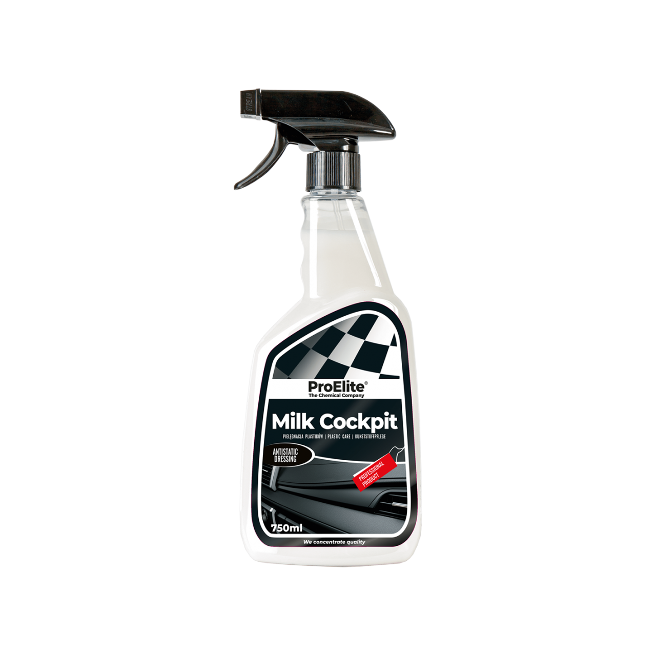 Milk Cockpit 750ml , Λοσιόν -Γυαλιστικο για το Ταμπλό 