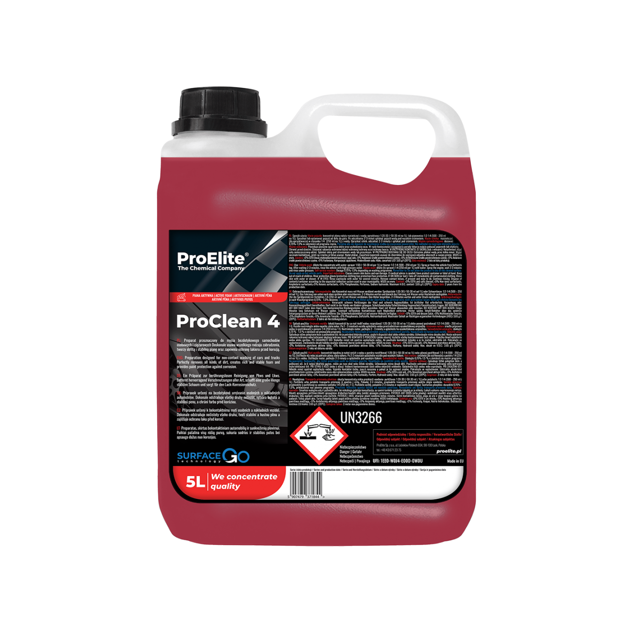 Ενεργός Αφρός ProClean4 5L ProElite